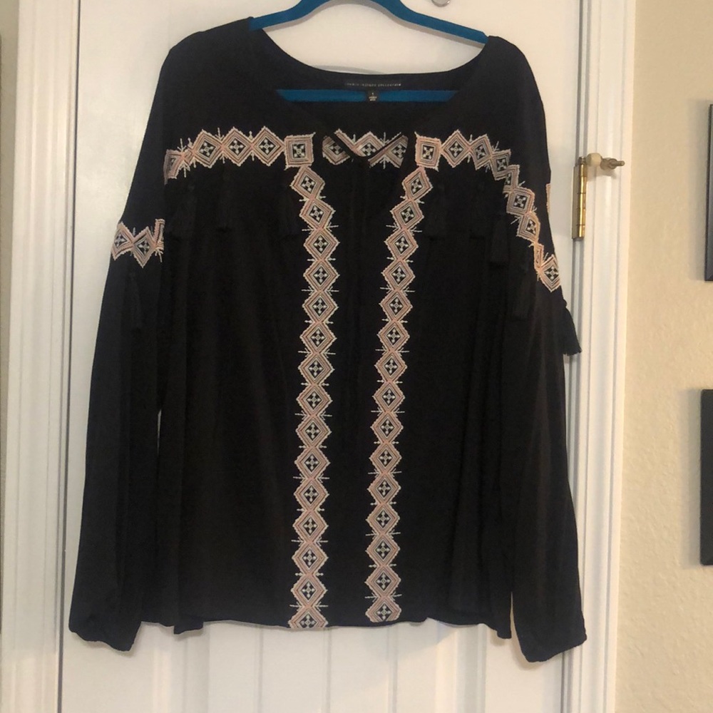 Torrid blouse tassels -